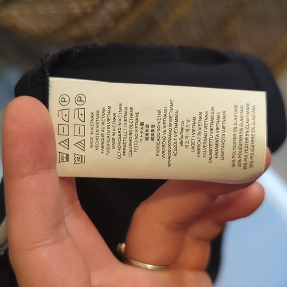 Michael by Michael Kors LBD Little Black Dress Long Sleeve Wrap Dress Small S - Picture 7 of 12